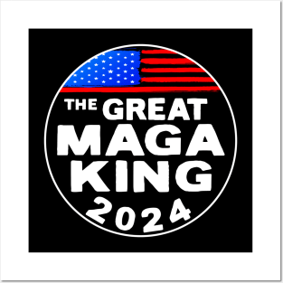 The Great MAGA King Trump Biden 2024 Ultra Posters and Art
